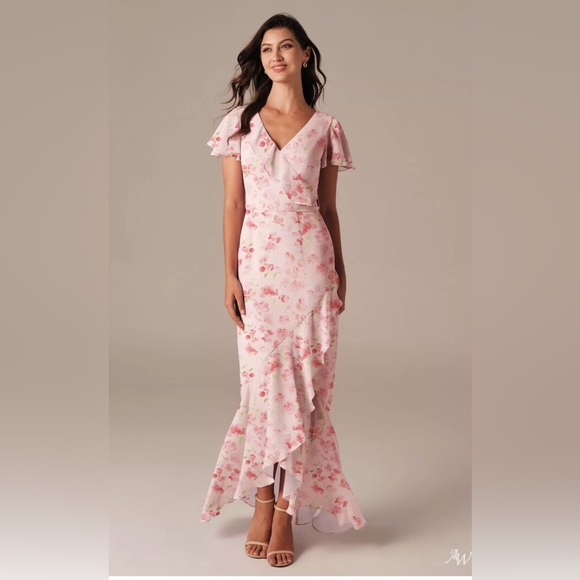 Aw Bridal Dresses & Skirts - Floral Pink AW CELIA DRESS
Peach Blossom Breeze Sz 4